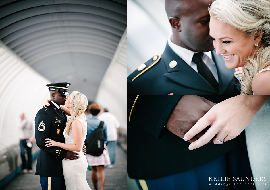Detroit renaissance center wedding photos
